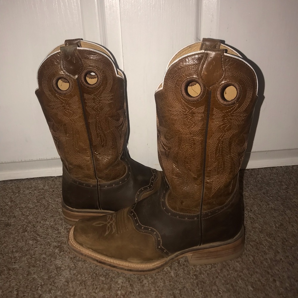 Square Toe Western Boots